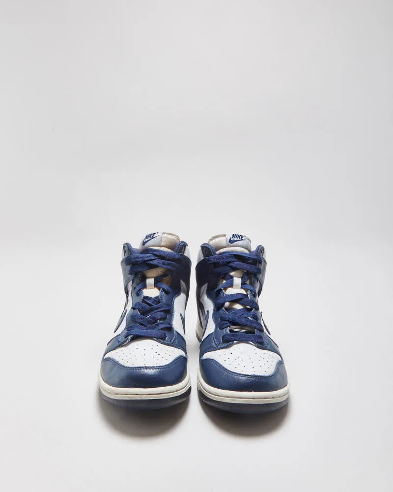 2016 Nike SB Dunk High Villanova Midnight Blue Premium Leather Trainers - UK9.5 sold by Rokit product image thumbnail 3