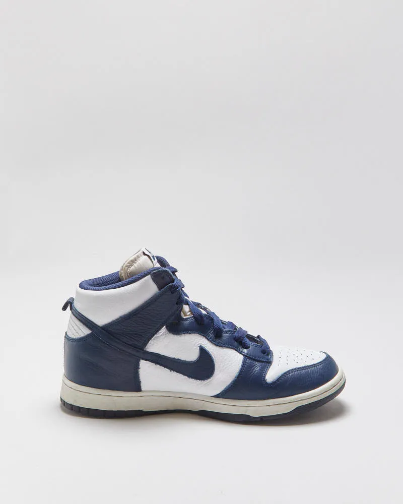 2016 Nike SB Dunk High Villanova Midnight Blue Premium Leather Trainers - UK9.5 sold by Rokit product image thumbnail 2