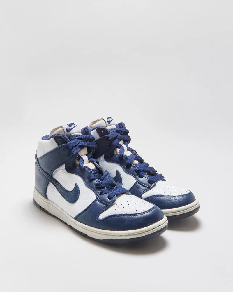 2016 Nike SB Dunk High Villanova Midnight Blue Premium Leather Trainers - UK9.5 sold by Rokit