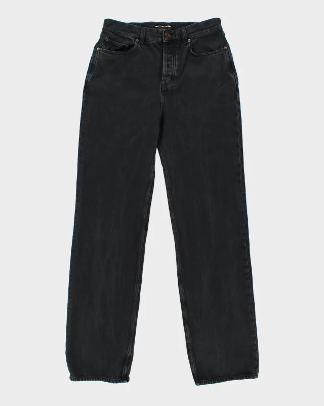 FW2023 Saint Laurent D64 Black Mid-Rise Button Fly Classic Cut Straight Leg Denim Jeans - W32 L35 made by Yves Saint Laurent