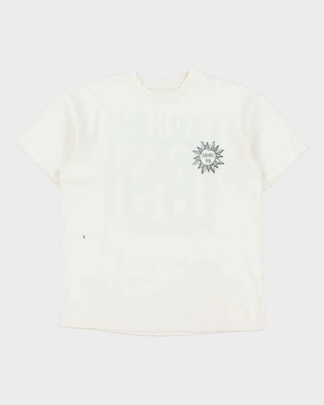 Vintage 1991 Bahaus Pub Koi Samoi Heavyweight Single Stitch Crewneck T-Shirt - M made by Rokit