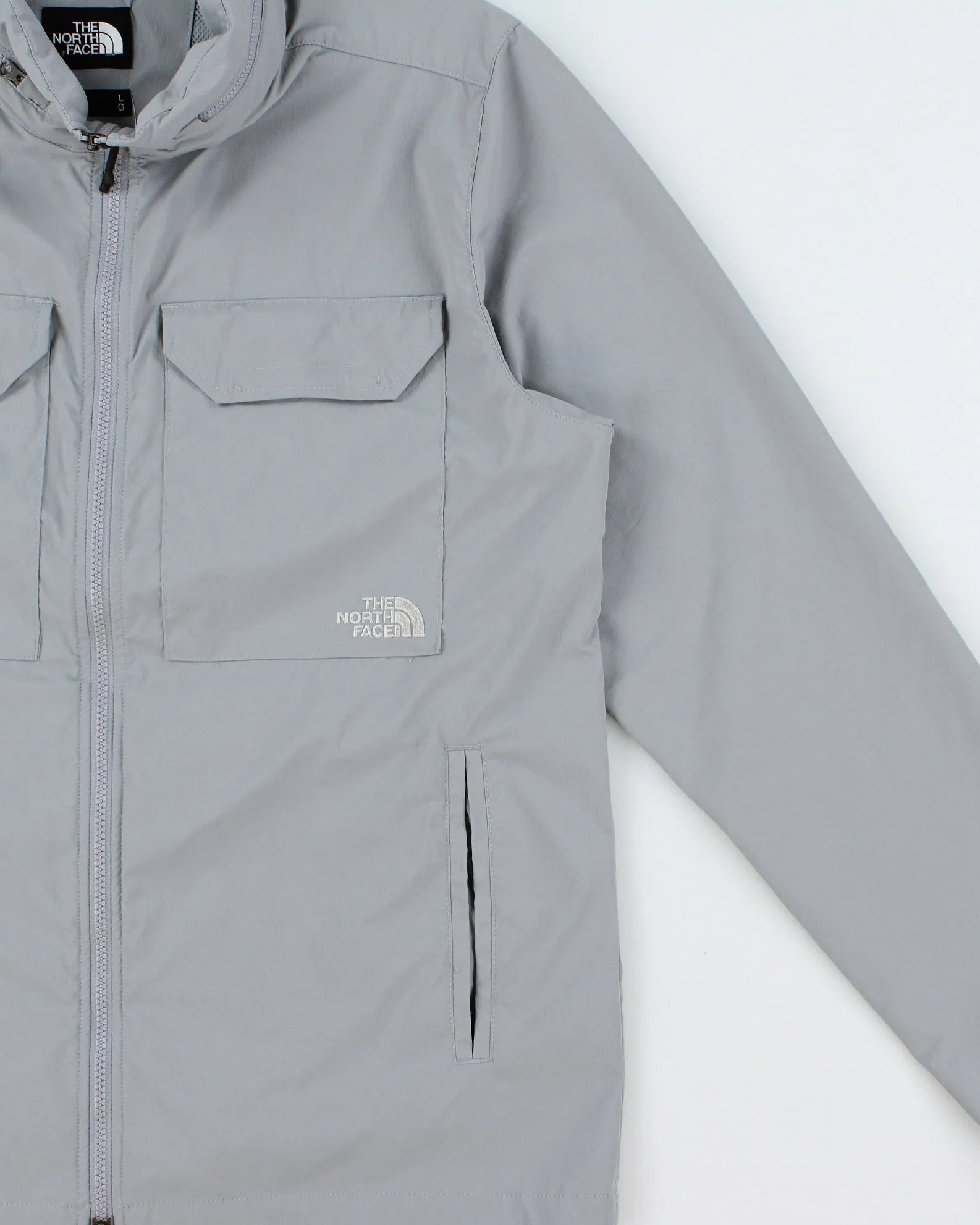 The North Face Grey Multi-Pocket Breathable Soft Shell Windproof Temescal Field Jacket - L sold by Rokit product image thumbnail 3