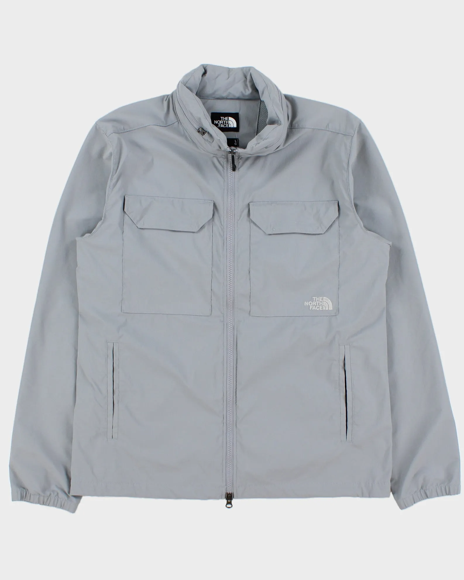 The North Face Grey Multi-Pocket Breathable Soft Shell Windproof Temescal Field Jacket - L sold by Rokit