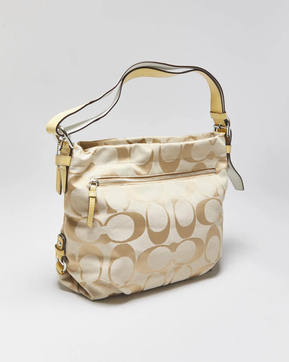 Vintage Y2k 2000s Coach Signature Carly Hobo Handbag sold by Rokit product image thumbnail 2