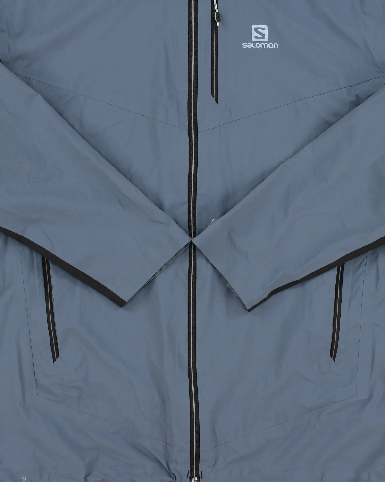 Vintage Salomon Cold Blue Lightweight AdvancedSkin Dry Soft Shell Windproof Jacket - XL sold by Rokit product image thumbnail 4