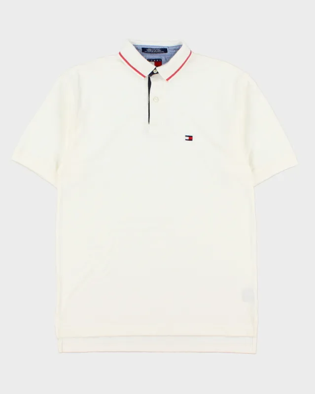 Vintage 1990s Tommy Hilfiger Heavyweight Classic Short Sleeve Polo Shirt - M made by Tommy Hilfiger