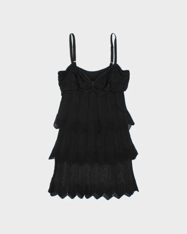 Vintage Y2k 2000s Marciano Knit Tiered Top - S made by Rokit