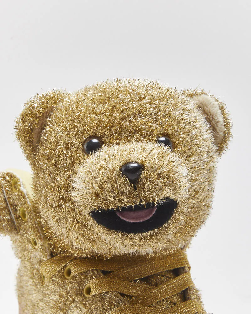 DS 2013 Adidas Originals Jeremy Scott JS Bear Gold Tinsel Trainers - UK5.5 sold by Rokit product image thumbnail 5