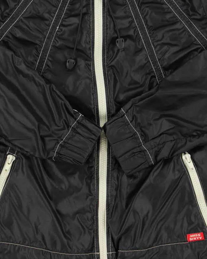 Vintage Y2k 2000s Miss Sixty Hooded Lightweight Shell Jacket - S sold by Rokit product image thumbnail 4