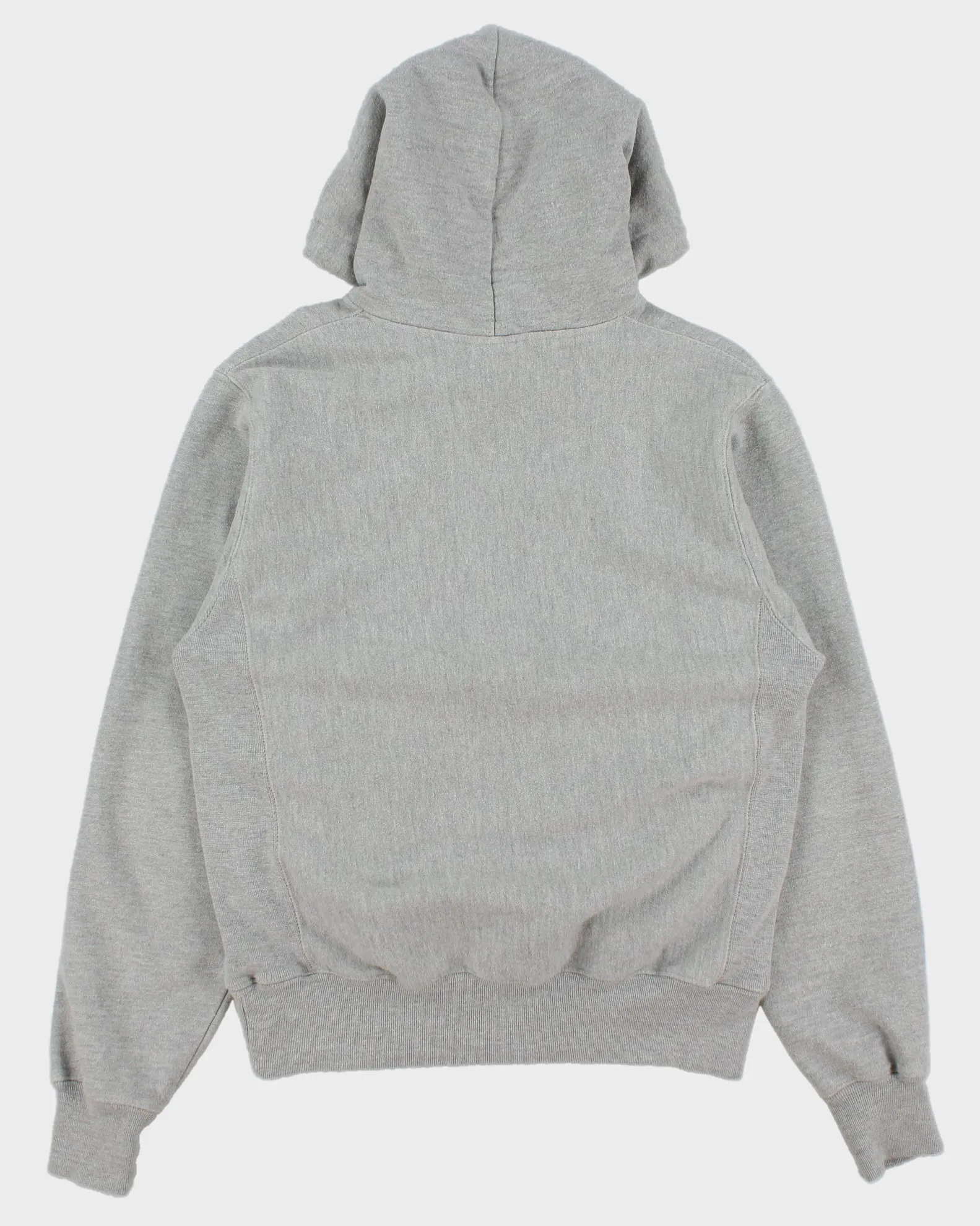 Vintage Champion Grey Marl Heavyweight Reverse Weave Pullover Hoodie - S sold by Rokit product image thumbnail 2