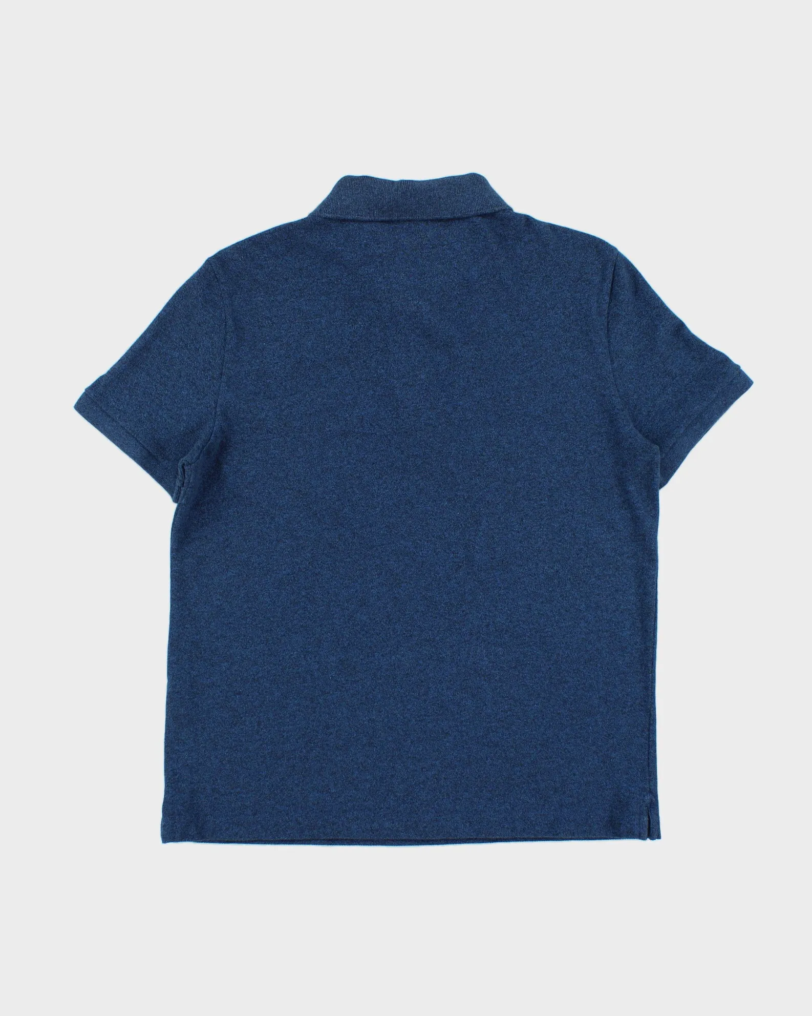 Vintage Lacoste Navy Marl Slim Fit Short Sleeve Polo Shirt - L sold by Rokit product image thumbnail 2
