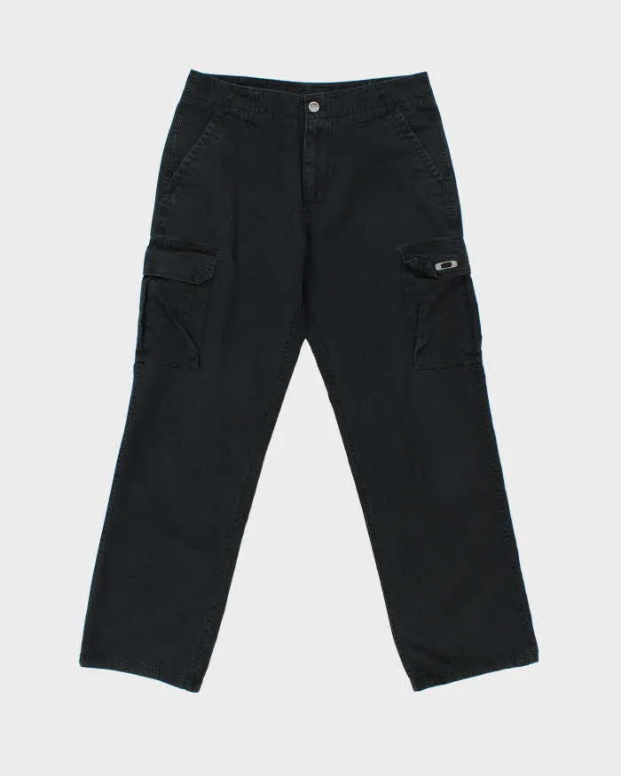 Vintage Oakley Canvas Relaxed Fit Straight Leg Cargo Trousers - W32 L31 sold by Rokit