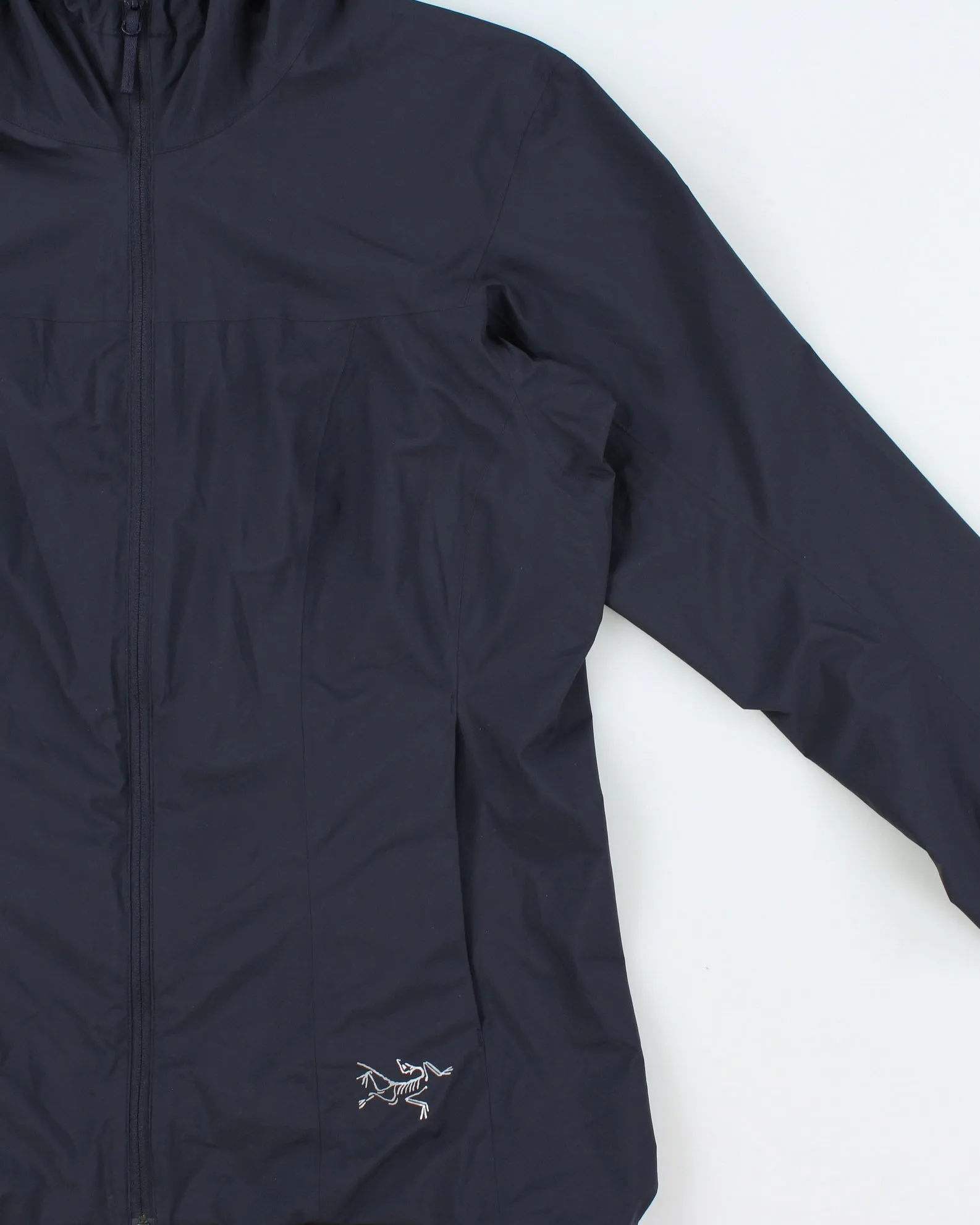 Arc'teryx Navy Solano Hoody Gore-Tex Windstopper Women's Fleece Lined Padded Soft Shell Jacket - L sold by Rokit product image thumbnail 3