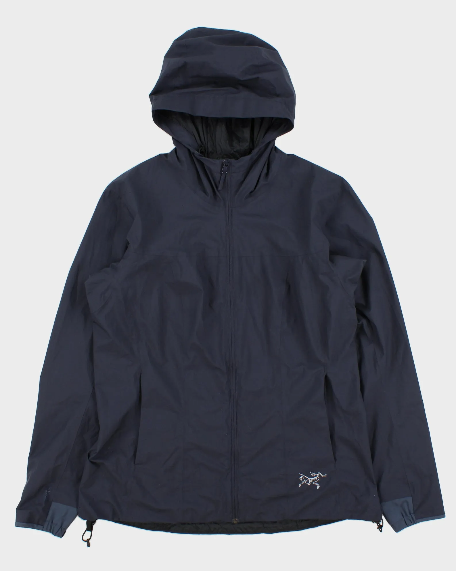 Arc'teryx Navy Solano Hoody Gore-Tex Windstopper Women's Fleece Lined Padded Soft Shell Jacket - L sold by Rokit