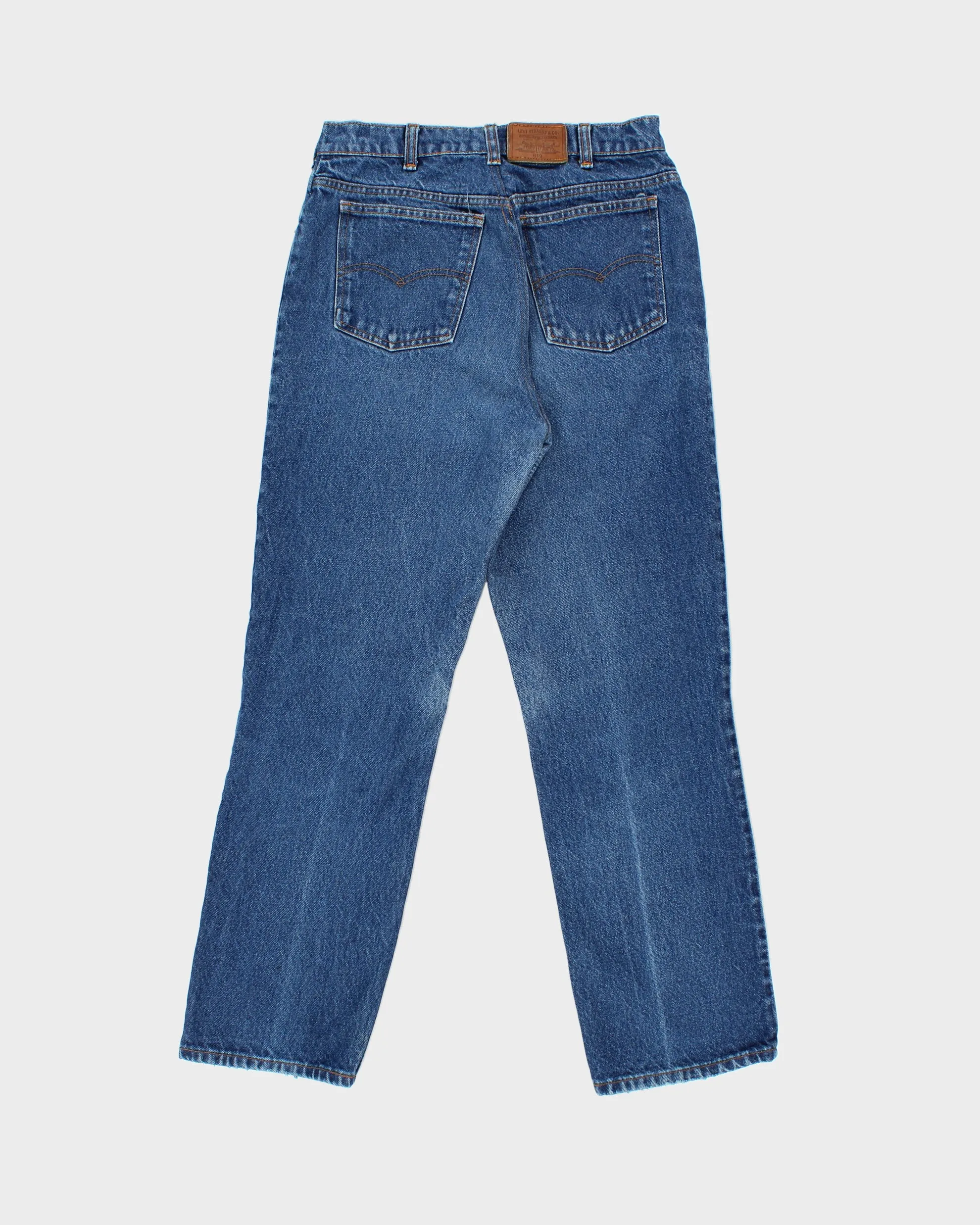 Vintage 1992 Levi's 619 Orange Tab Made In Canada Mid-Rise Leather Patch Straight Leg Jeans - W30 L30 sold by Rokit product image thumbnail 2