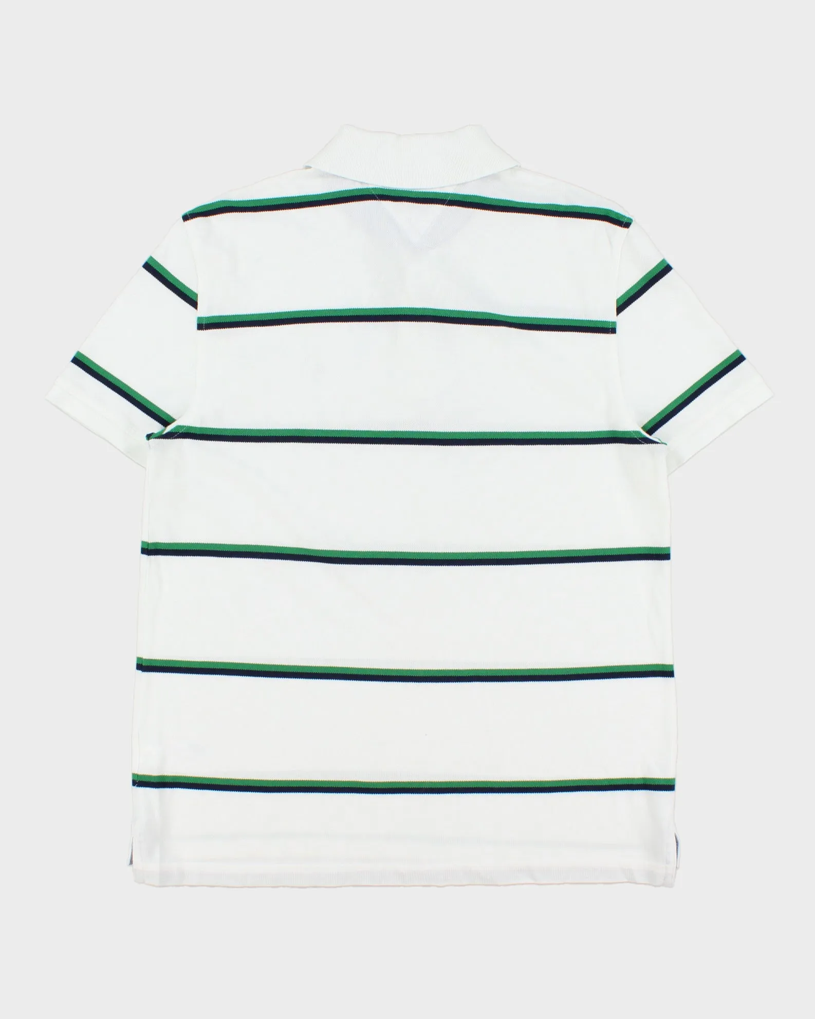 Vintage Y2K 00s Tommy Hilfiger Stripe Short Sleeve Polo Shirt - L sold by Rokit product image thumbnail 2