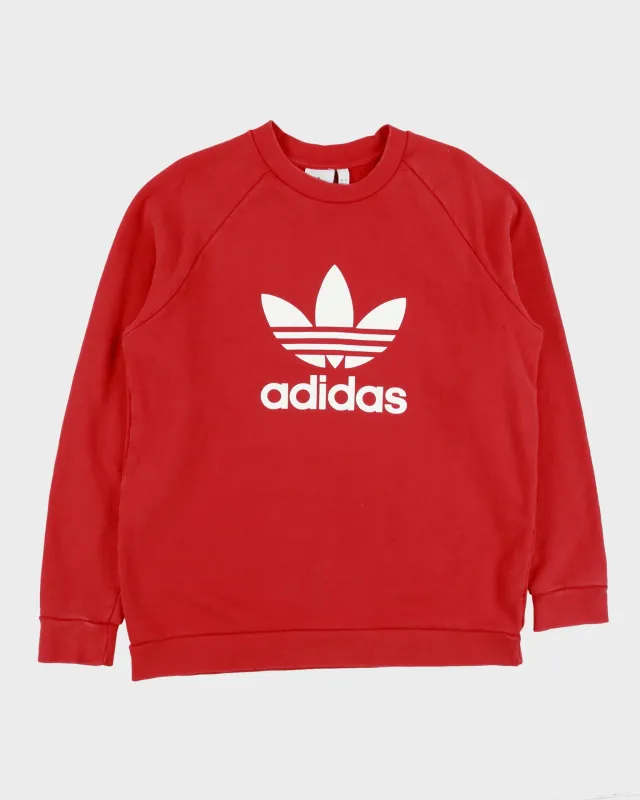 Vintage Adidas Originals Heavyweight Classic Trefoil Crewneck Sweatshirt - L made by Adidas