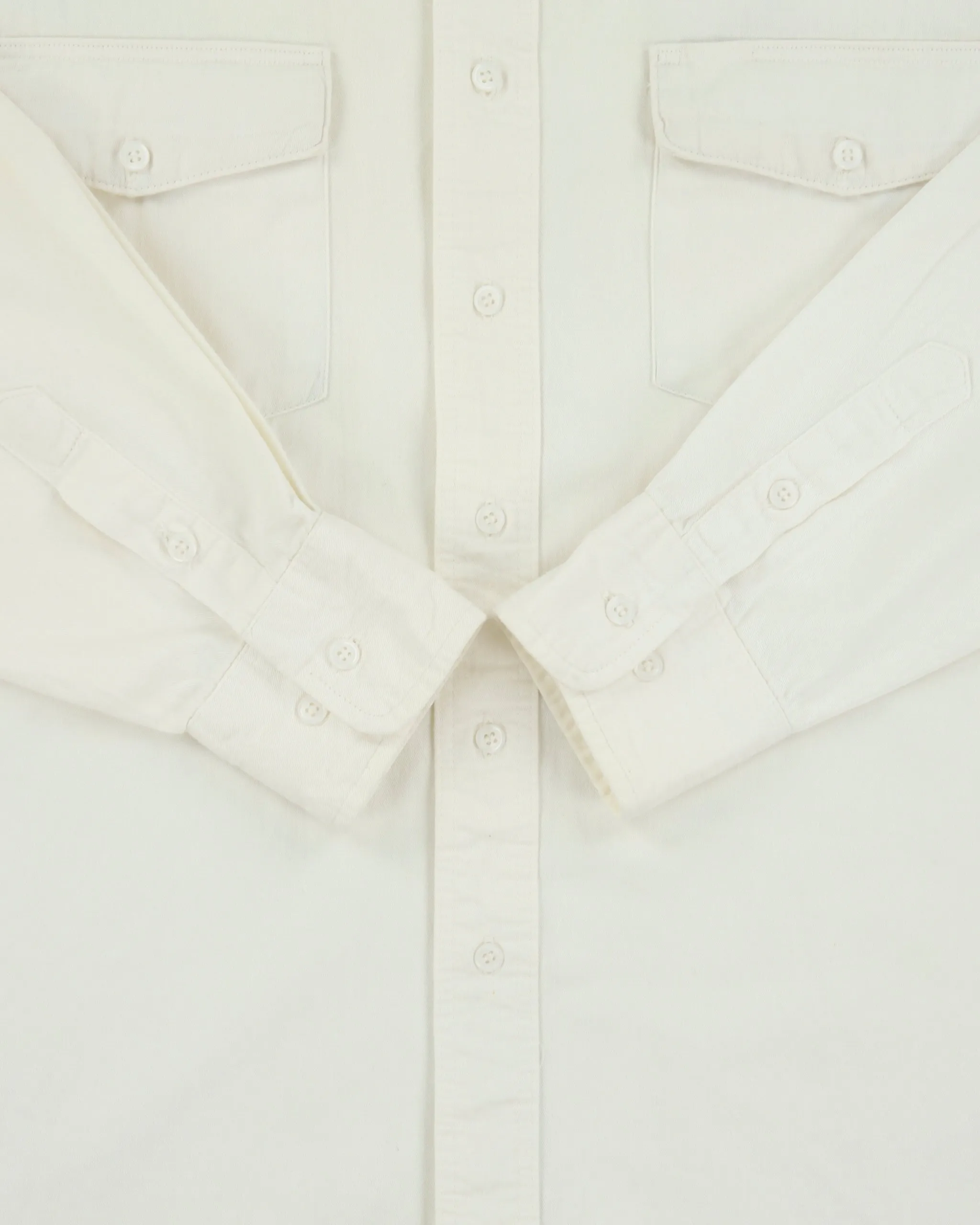 Vintage 1990s Wrangler Cream XL Tails Long Sleeve Ranch Shirt - L sold by Rokit product image thumbnail 4