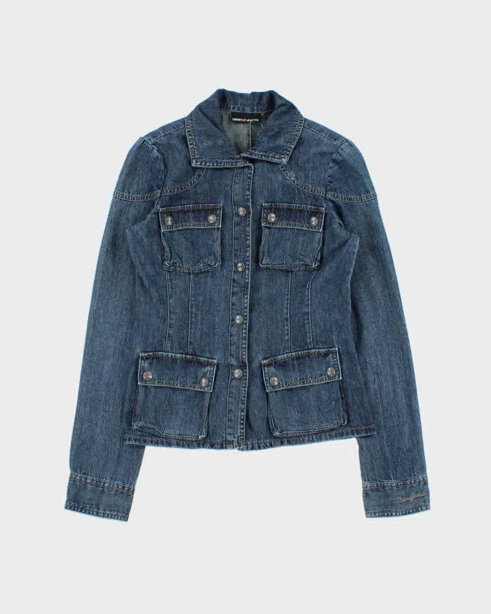 Vintage Y2k 2000s DKNY Jeans Lightweight Multi Pocket Jacket - XS sold by Rokit