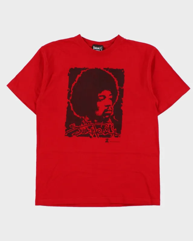 Vintage 2006 Y2K Authentic Hendrix Heavyweight Admit One Crewneck T-Shirt - M made by Rokit