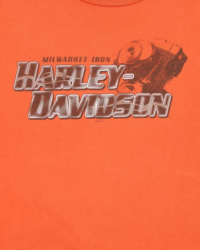 Vintage 2006 Harley Davidson Made In USA Heavyweight Daytona Beach Crewneck T-Shirt - L sold by Rokit product image thumbnail 4
