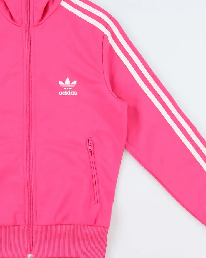 Vintage Y2K 00s Adidas Originals Women's Hot Pink Firebird Track Jacket - S sold by Rokit product image thumbnail 3