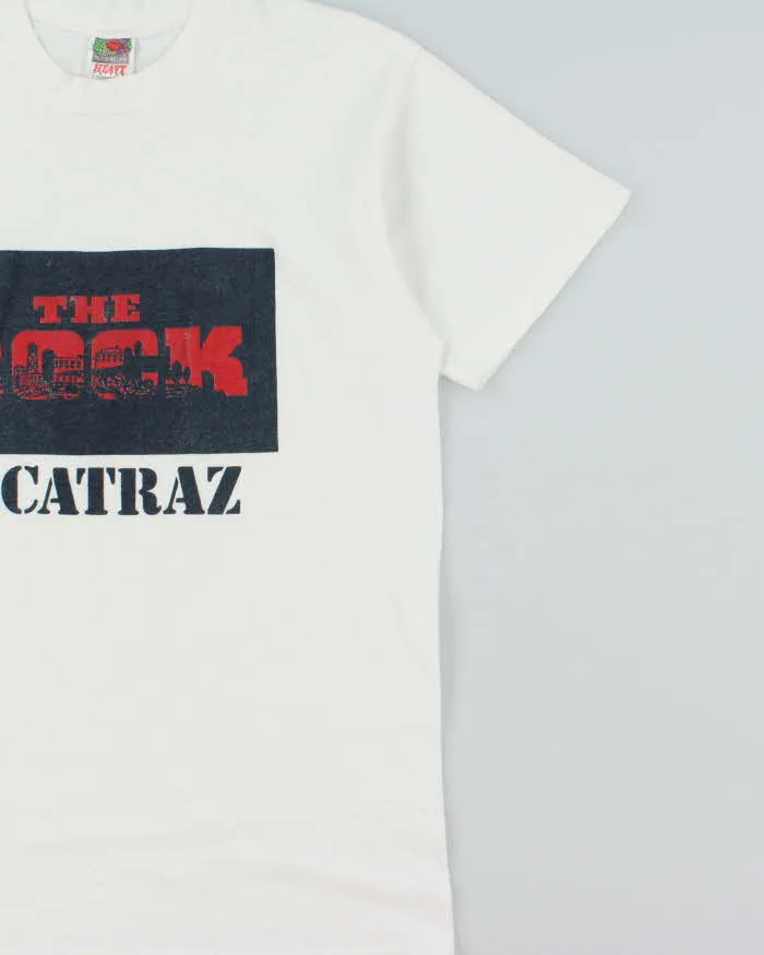 Vintage 1990s The Rock Alcatraz State Penitentiary Heavyweight Made In USA Single Stitch Crewneck T-Shirt - L sold by Rokit product image thumbnail 3