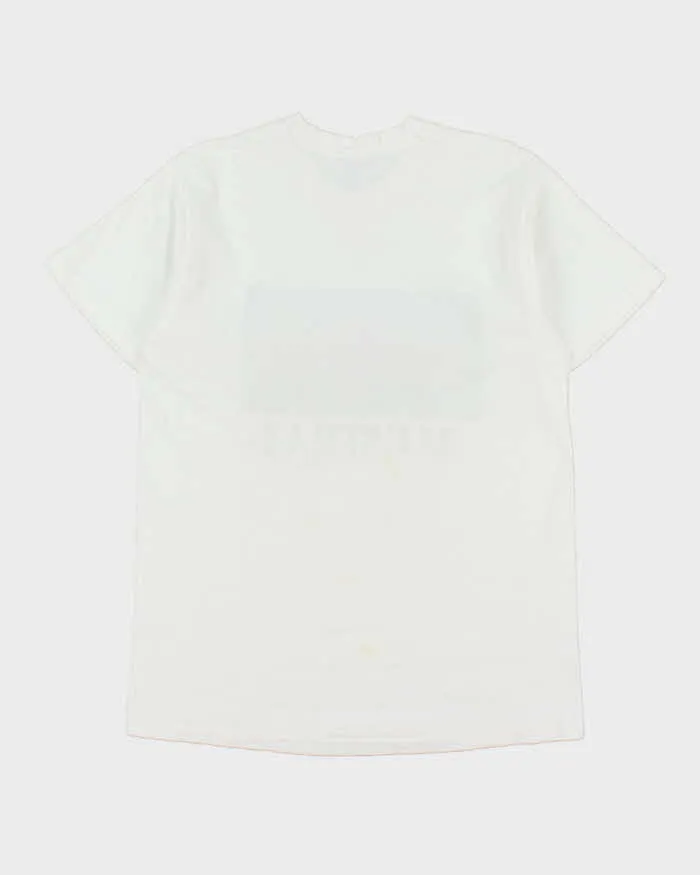 Vintage 1990s The Rock Alcatraz State Penitentiary Heavyweight Made In USA Single Stitch Crewneck T-Shirt - L sold by Rokit product image thumbnail 2