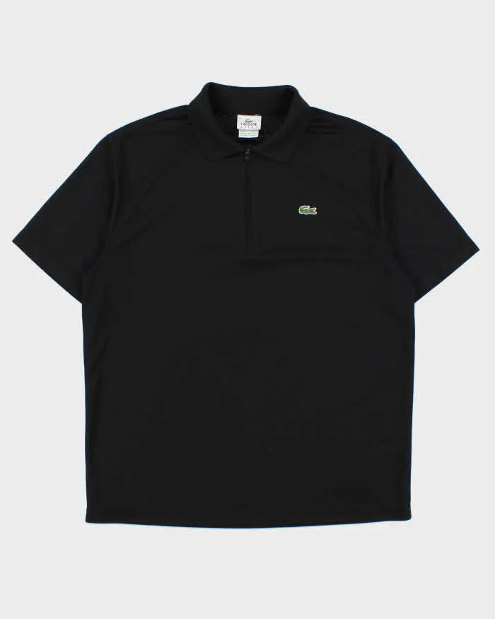 Vintage Y2K 00s Lacoste Sport Short Sleeve Zip Active Polo Shirt - L sold by Rokit