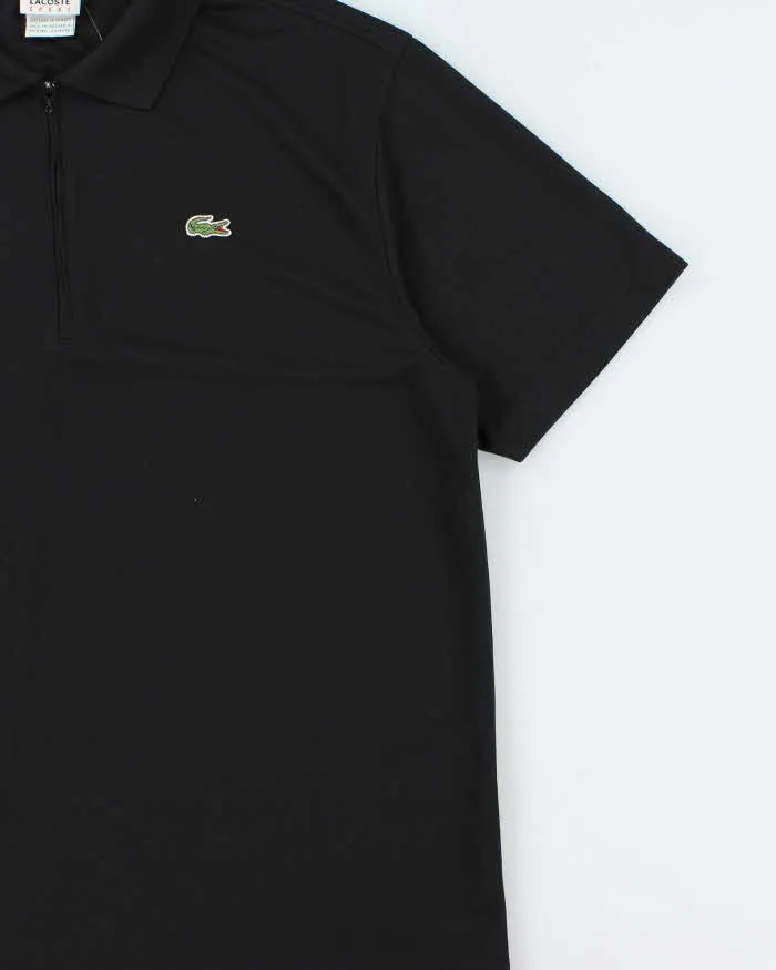 Vintage Y2K 00s Lacoste Sport Short Sleeve Zip Active Polo Shirt - L sold by Rokit product image thumbnail 3