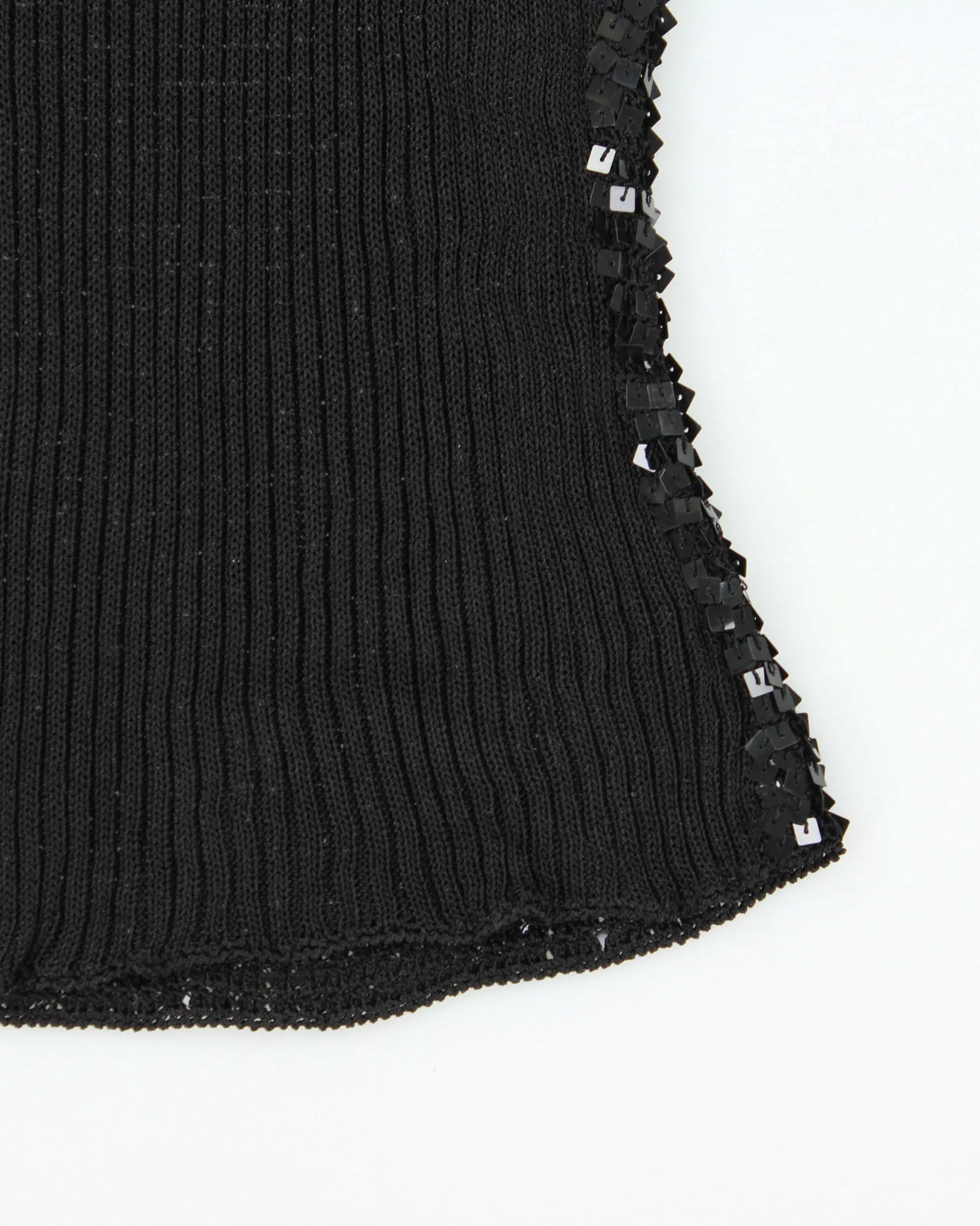 Deadstock Vintage Beechers Brook For Fairweather Crochet Sequin Top - M sold by Rokit product image thumbnail 4