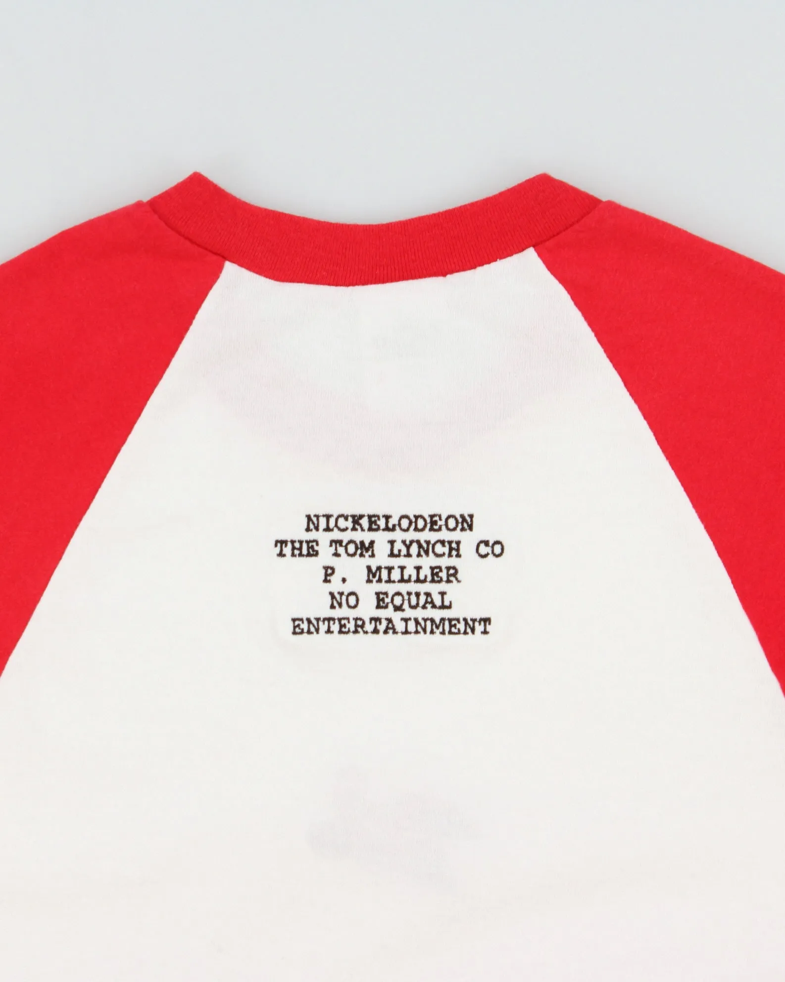 Vintage 2003 Y2K Romeo Nickelodeon Sitcom Heavyweight Embroidered Anvil Crewneck Raglan Baseball T-Shirt - S sold by Rokit product image thumbnail 4