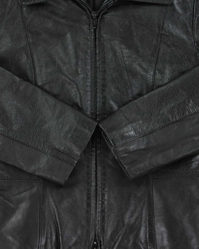 Vintage 2000s Danier Fitted Leather Jacket - XS sold by Rokit product image thumbnail 4