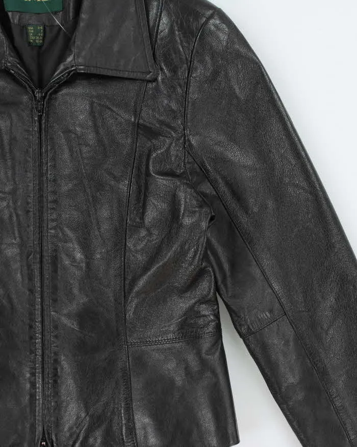 Vintage 2000s Danier Fitted Leather Jacket - XS sold by Rokit product image thumbnail 3