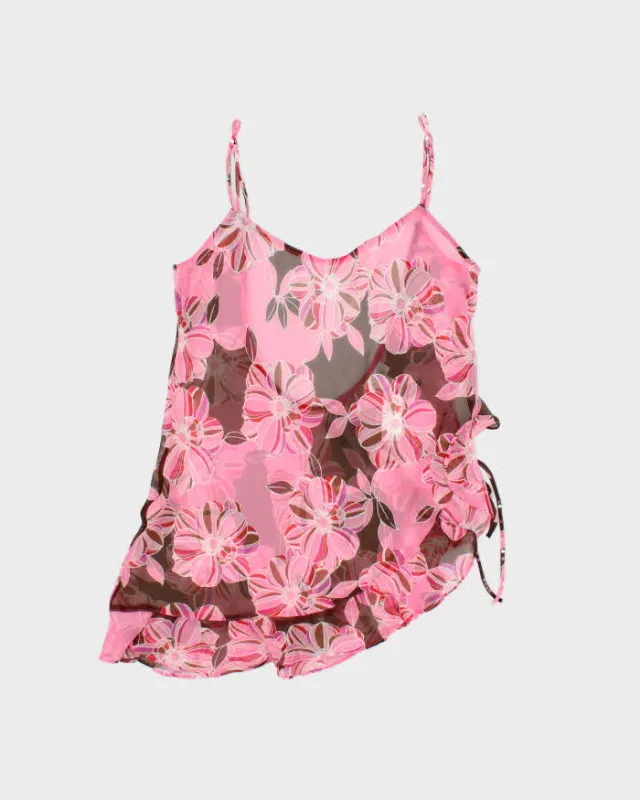 DSWT La Senza Mesh Backless Asymmetric Hem Top - M made by Rokit