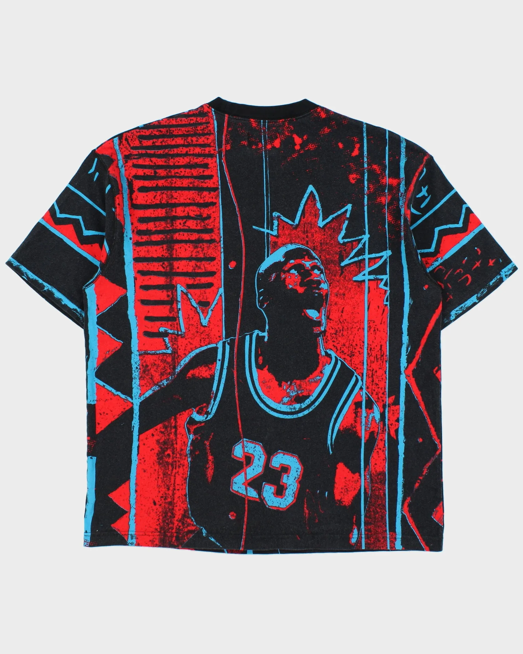 Vintage Nike Air Jordan DNA Heavyweight AOP Crewneck T-Shirt - L sold by Rokit product image thumbnail 2