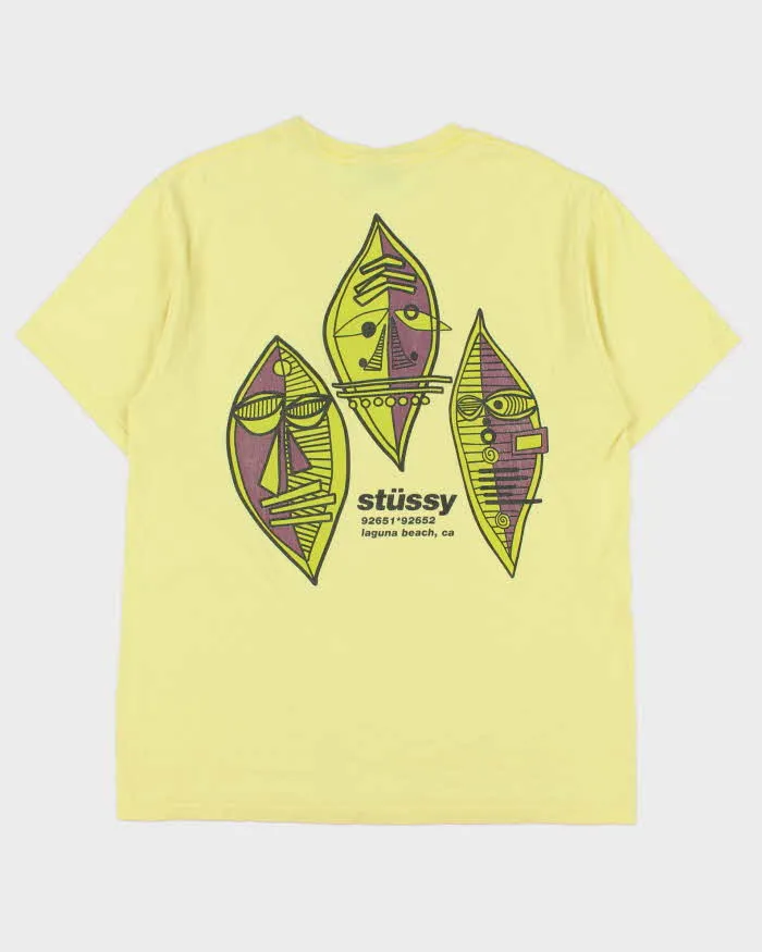 Vintage Stussy Laguna Beach California Heavyweight Crewneck T-Shirt - L sold by Rokit product image thumbnail 2