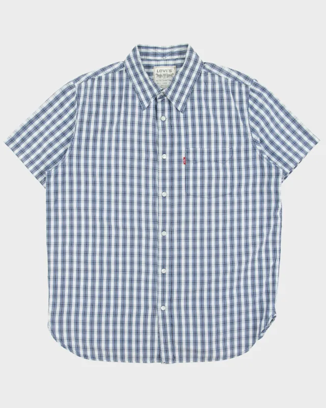 Vintage Y2K 00s Levi's Plaid Regular Fit Short Sleeve Shirt - L made by Levi's