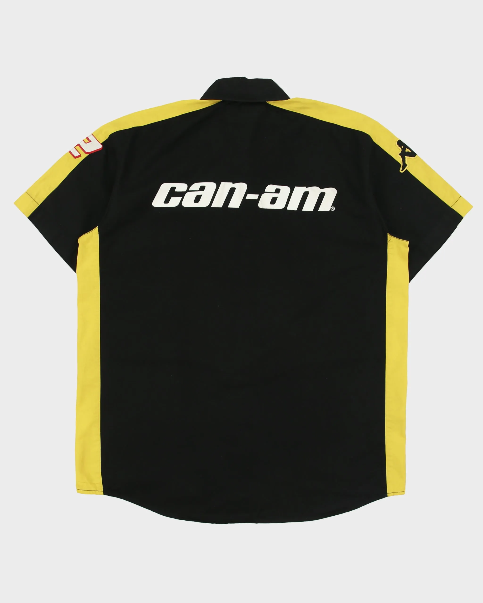 Vintage Kappa Can-Am Racing Ford Performance Embroidered Short Sleeve Pit Crew Shirt - S sold by Rokit product image thumbnail 2
