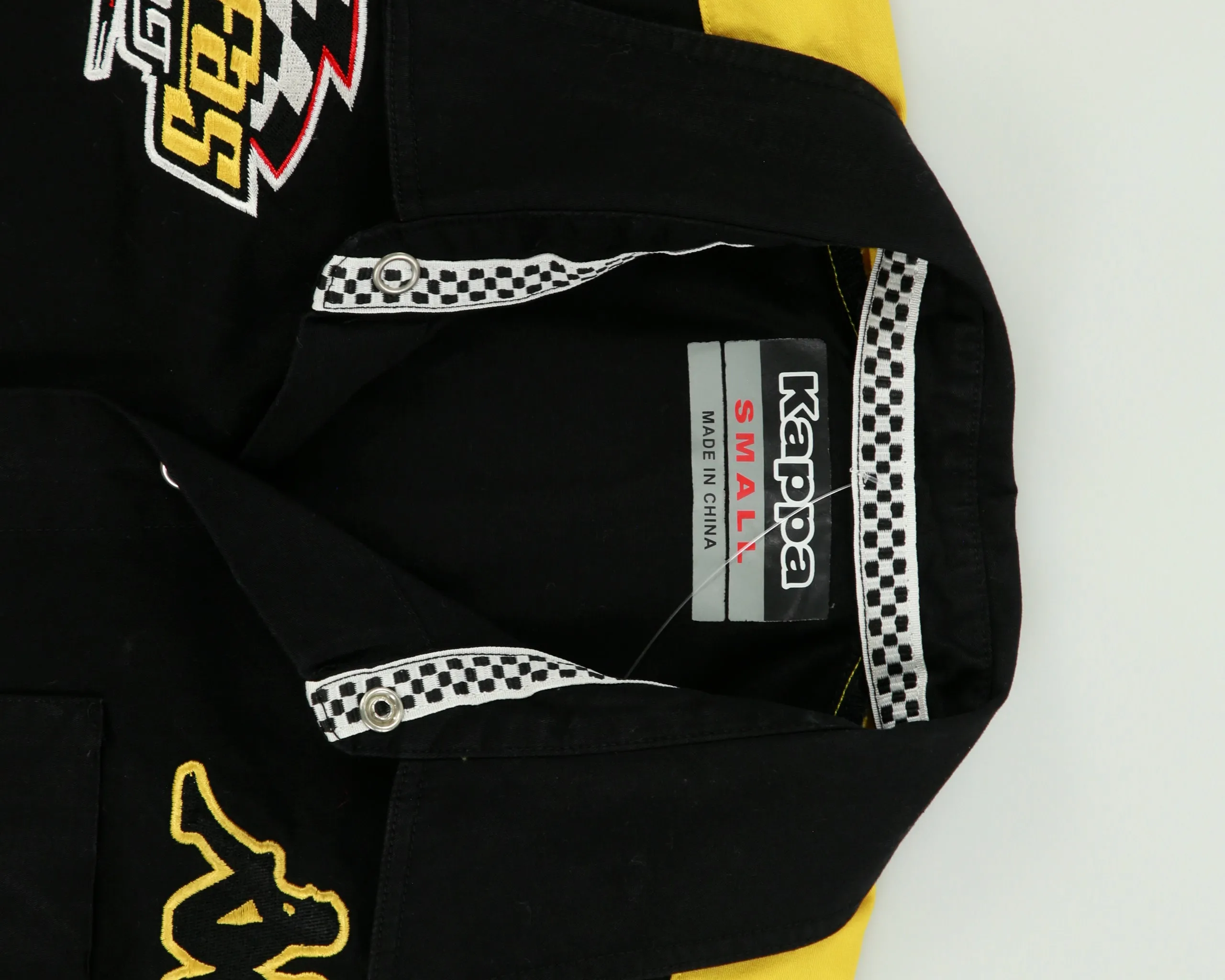 Vintage Kappa Can-Am Racing Ford Performance Embroidered Short Sleeve Pit Crew Shirt - S sold by Rokit product image thumbnail 5