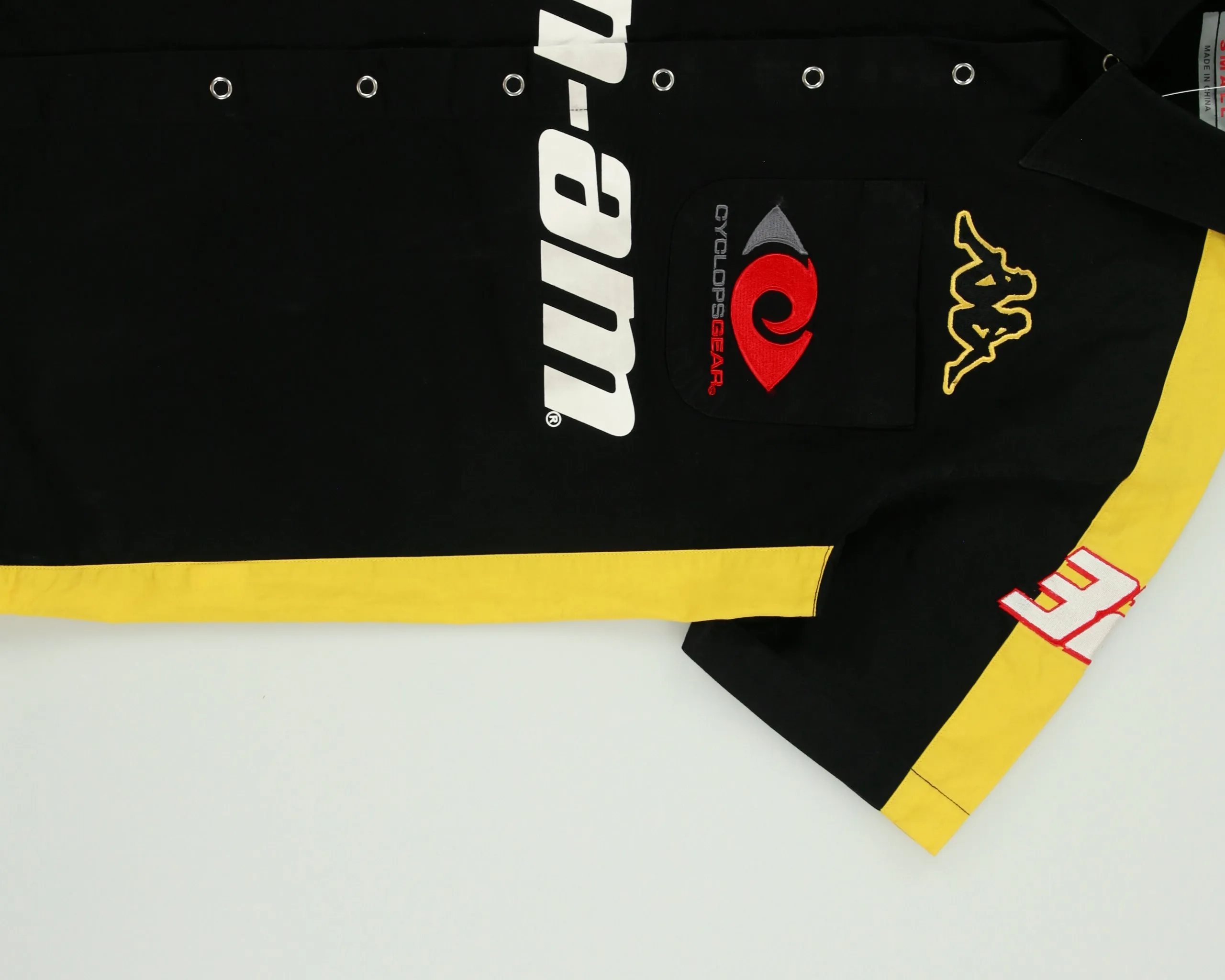 Vintage Kappa Can-Am Racing Ford Performance Embroidered Short Sleeve Pit Crew Shirt - S sold by Rokit product image thumbnail 3