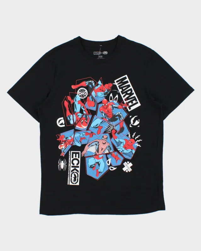 Vintage Marvel x Ecko UNLTD Heavyweight Spiderman Crewneck T-Shirt - M made by Rokit