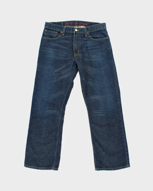 Vintage Y2K 2000s Levi's 527 Low Boot Cut Dark Wash Jeans - W34 L30 made by Levi's