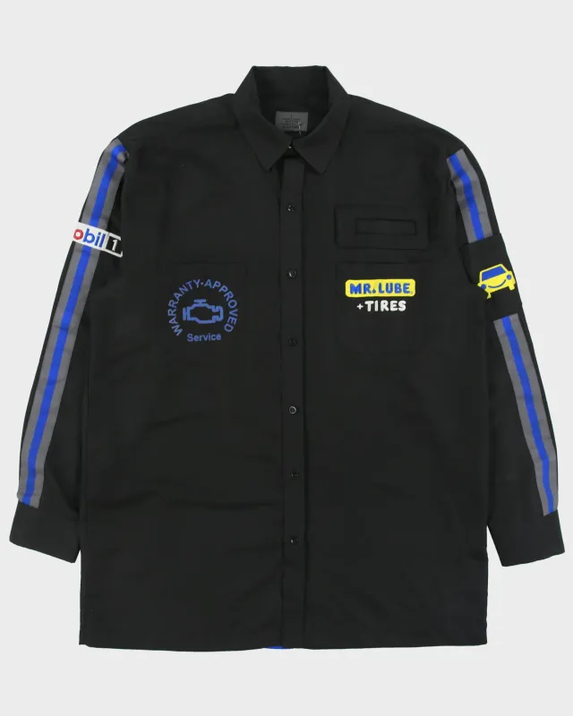 Vintage Mr. Lube + Tires Garage Long Sleeve Workwear Shirt - L made by Rokit