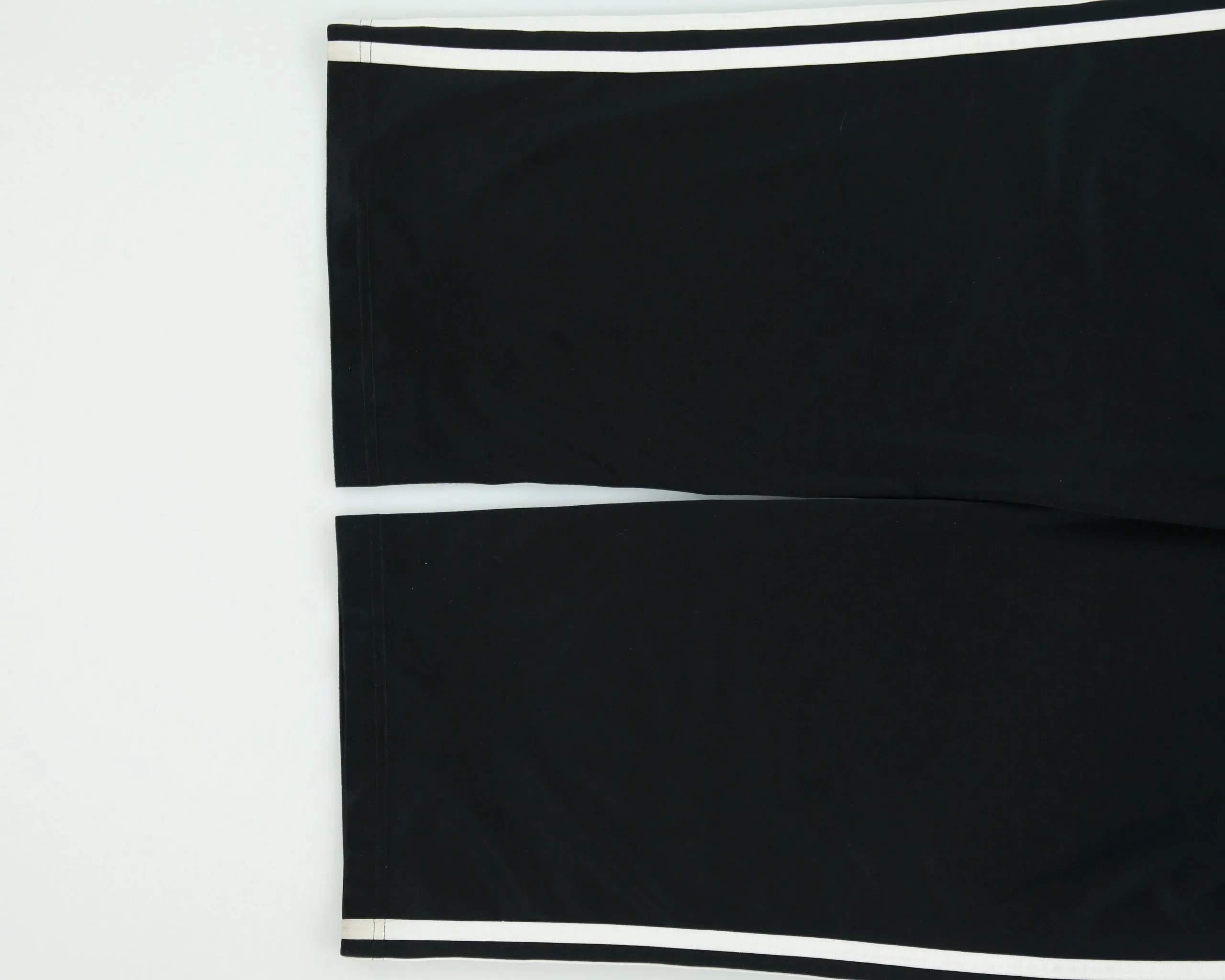 Vintage Y2K 00s Adidas Classic 3-Stripe Satin Wide Leg Tracksuit Bottoms - M sold by Rokit product image thumbnail 5