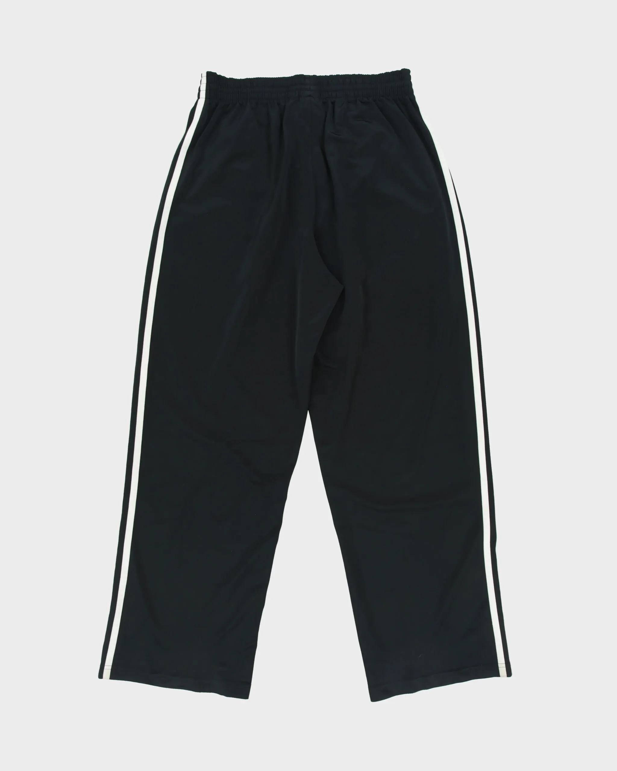 Vintage Y2K 00s Adidas Classic 3-Stripe Satin Wide Leg Tracksuit Bottoms - M sold by Rokit product image thumbnail 2