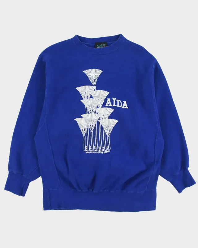 Vintage 1989 Wilson Sport Aida Vancouver Opera BC Place Stadium Heavyweight Crewneck Sweatshirt - L made by Wilson