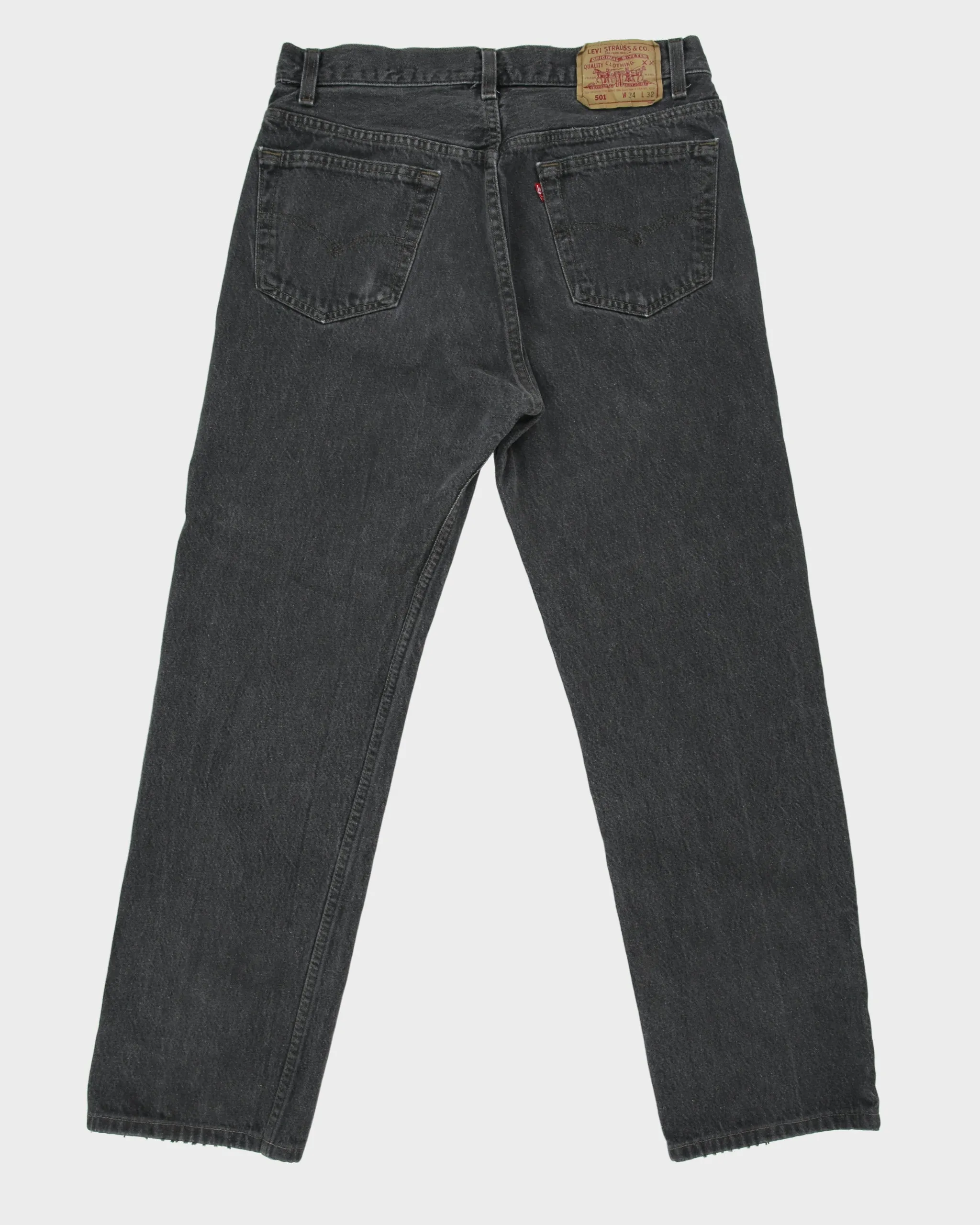 Vintage 1996 Levi's 501 Red Batwing Made In USA Jeans - W30 L28 sold by Rokit product image thumbnail 2