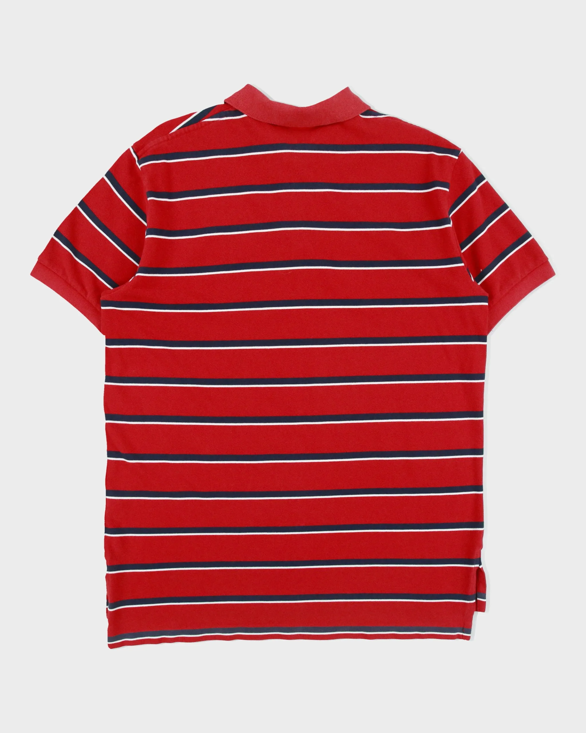 Vintage Y2K 00s Polo Ralph Lauren Classic Striped Short Sleeve Polo Shirt - L sold by Rokit product image thumbnail 2