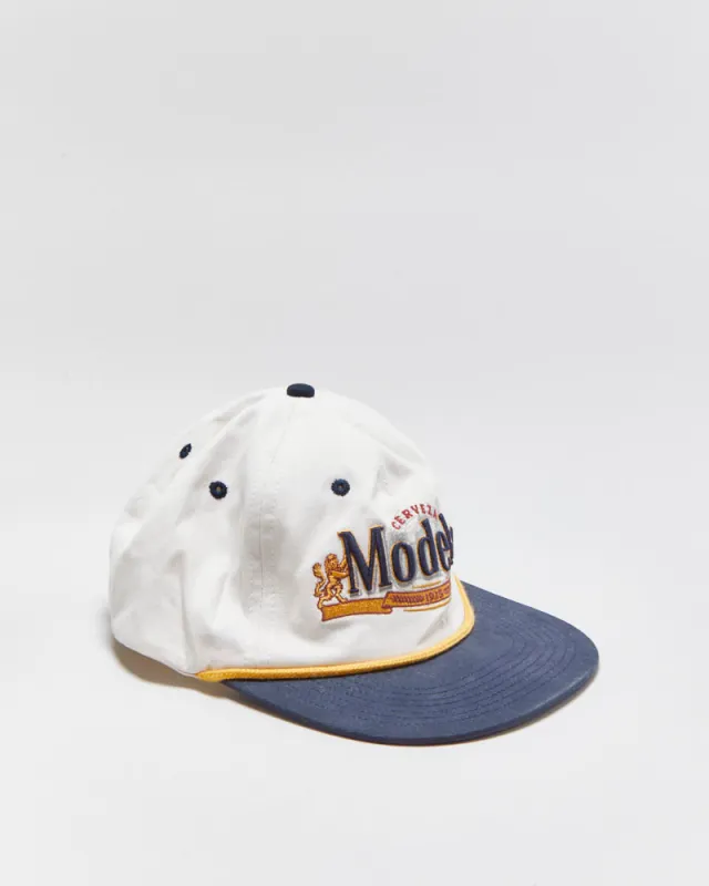 DS Abercrombie & Fitch x Modelo Cerveza Embroidered Rope Peak Flat Bill Baseball Cap - OS made by Rokit